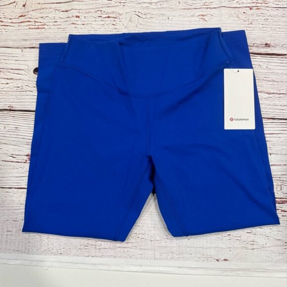 NWT Lululemon Wunder Under SmoothCover Tight 25" in Cerulean Blue Sz 12 - Picture 3 of 10